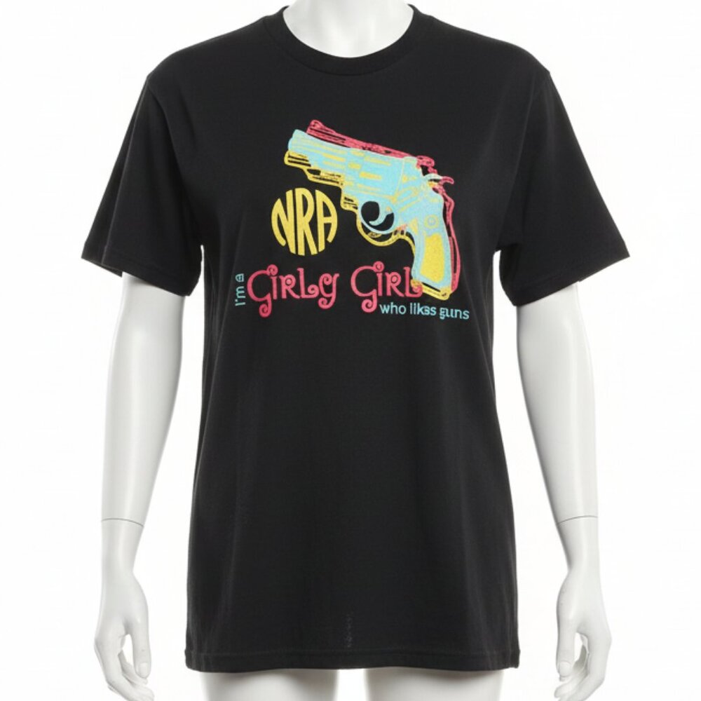 Official NRA Y2K Women's license product t-shirt Size extra large
